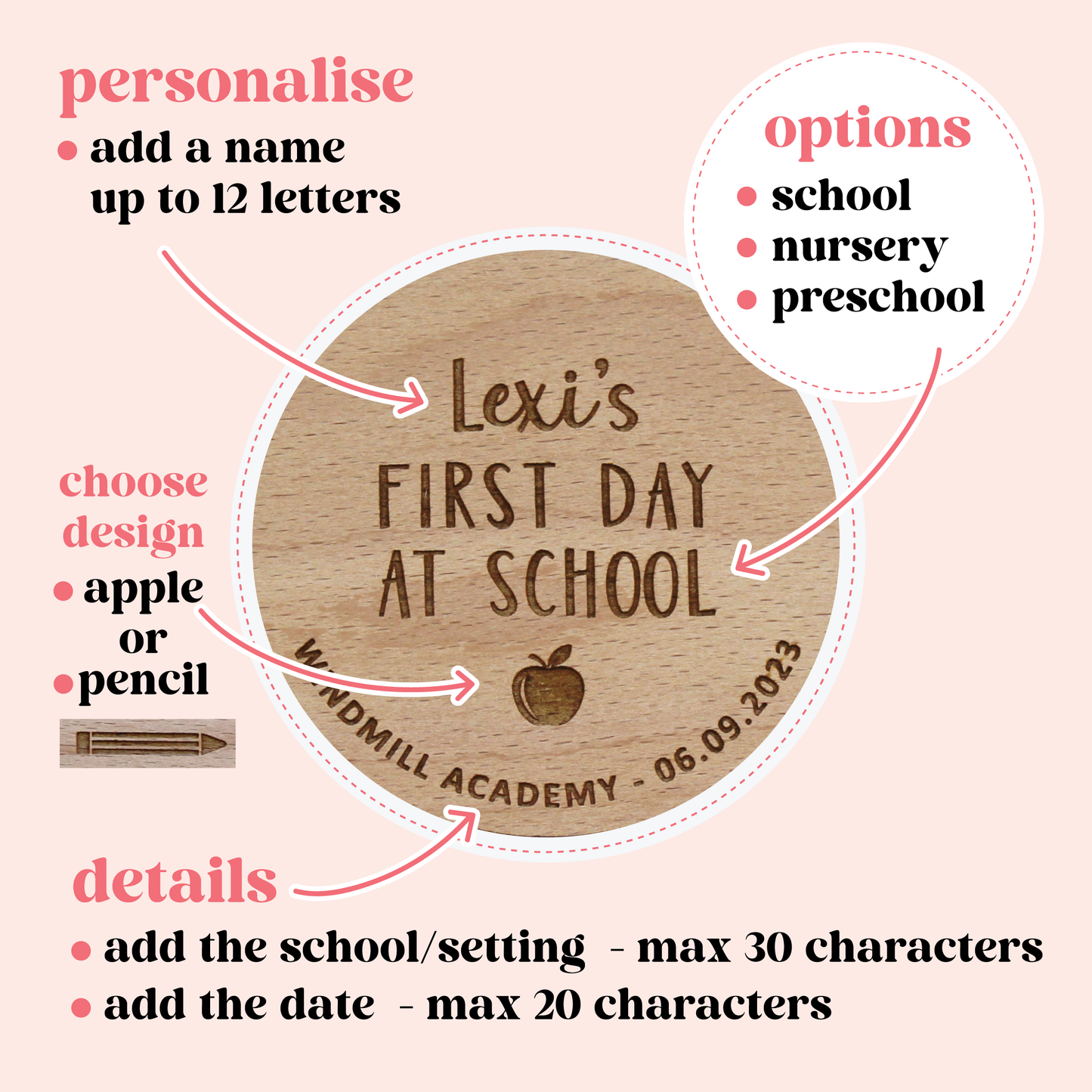 First Day At School Disc