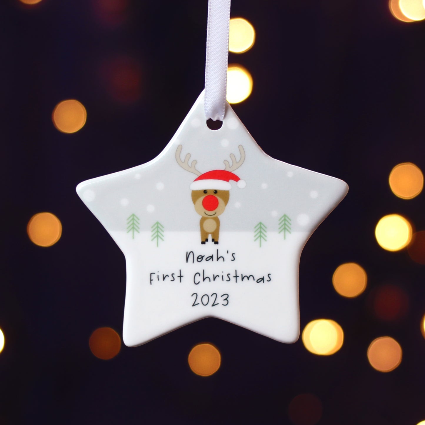 Baby's First Christmas Star Decoration