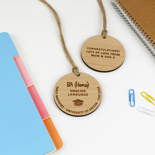 Graduation Keepsake Gift Tag Decoration