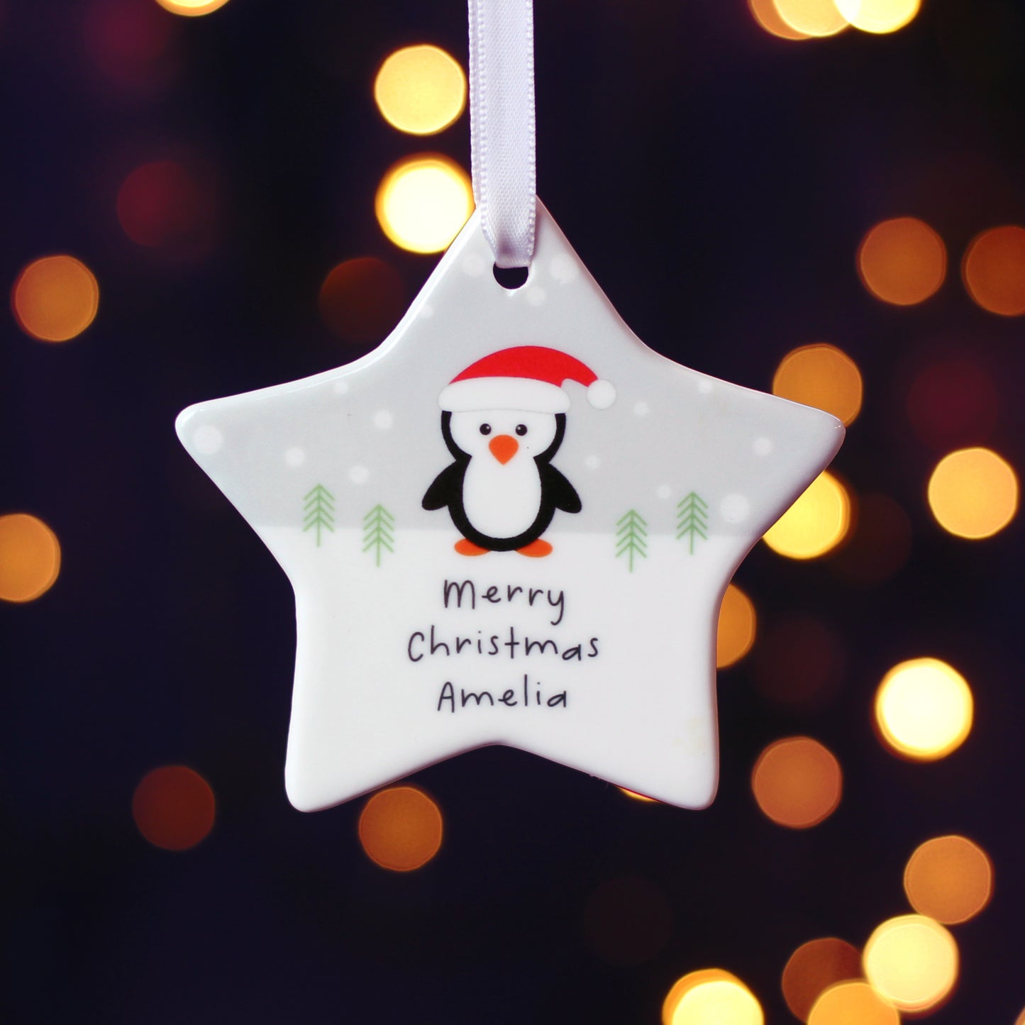 Merry Christmas Star Decoration