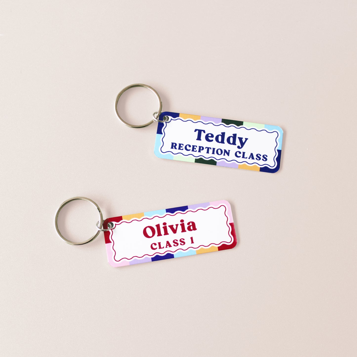 Personalised Name Tag For School Bag