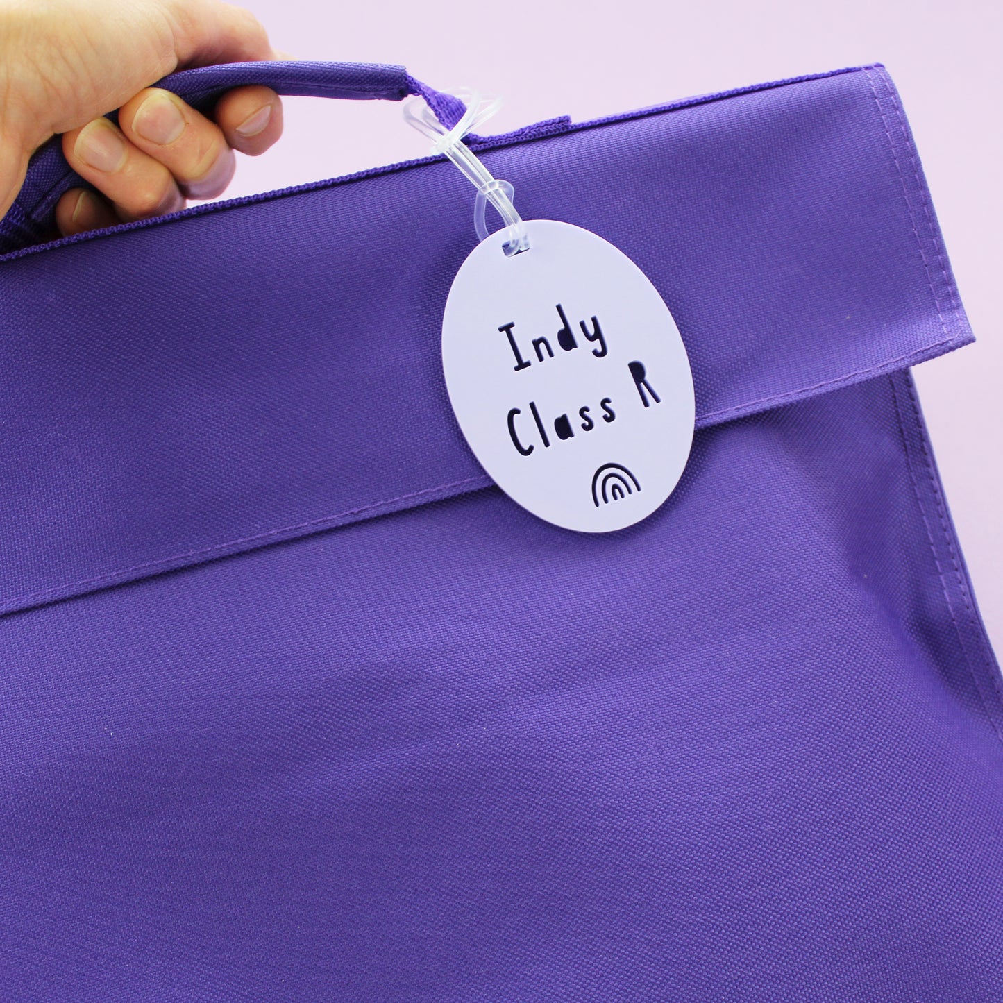 Personalised School Bag Name Tag