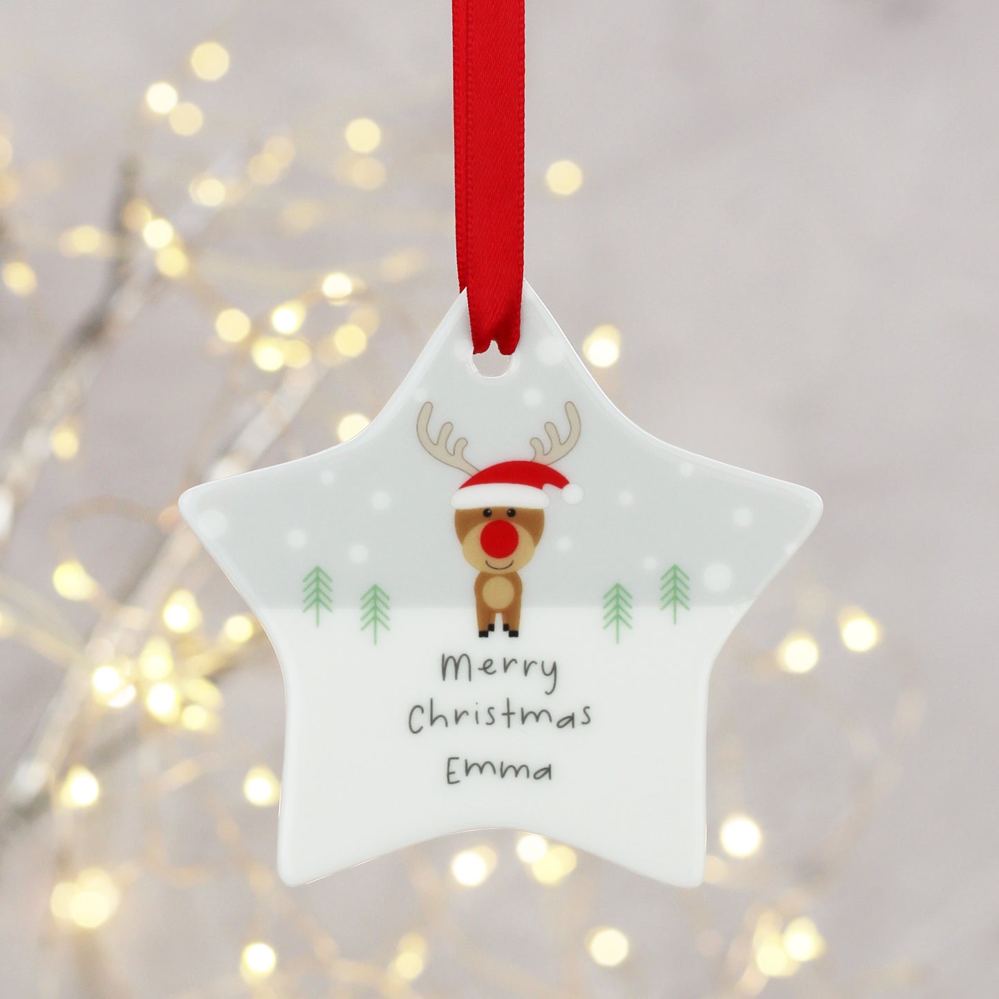 Merry Christmas Star Decoration