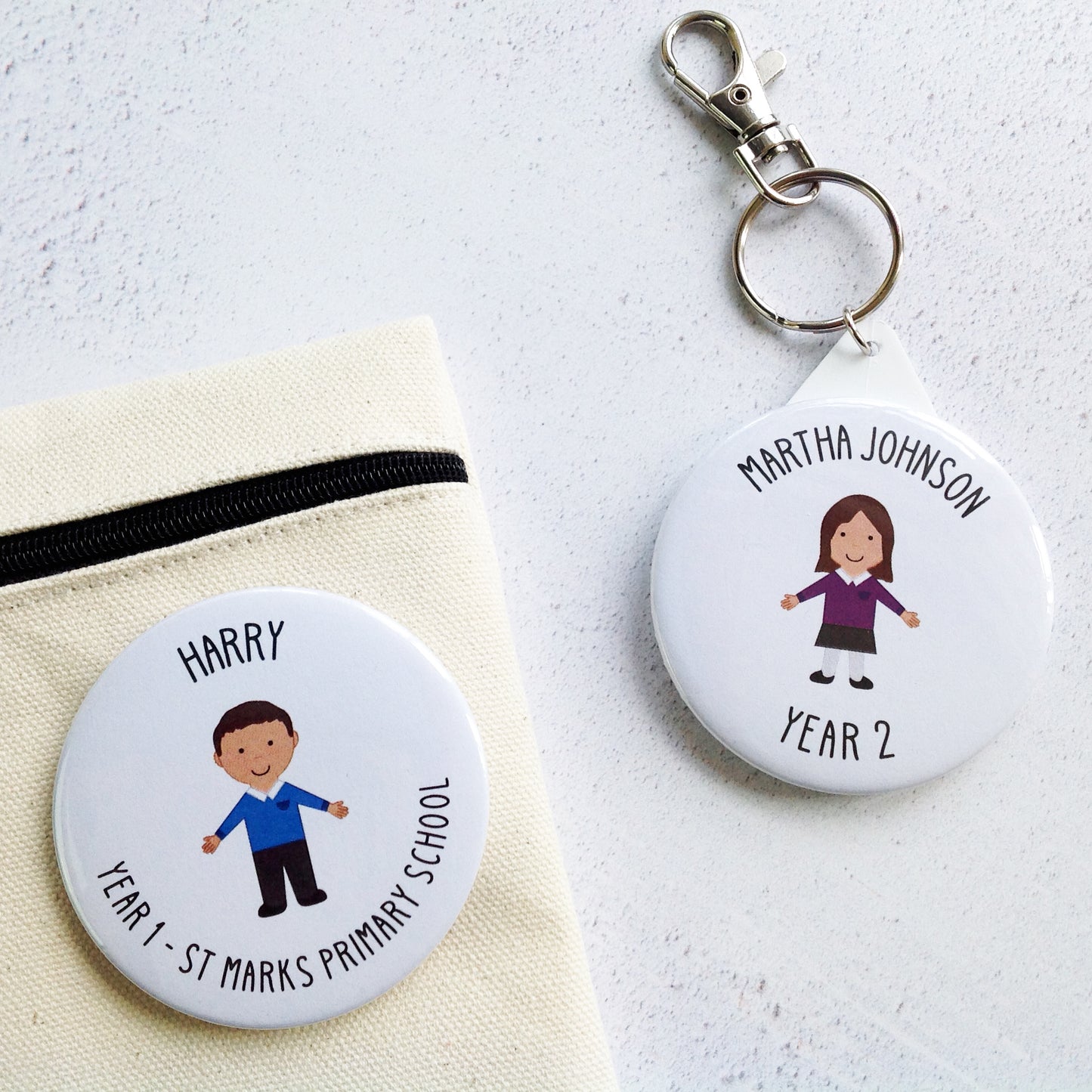 School Badge or Keyring