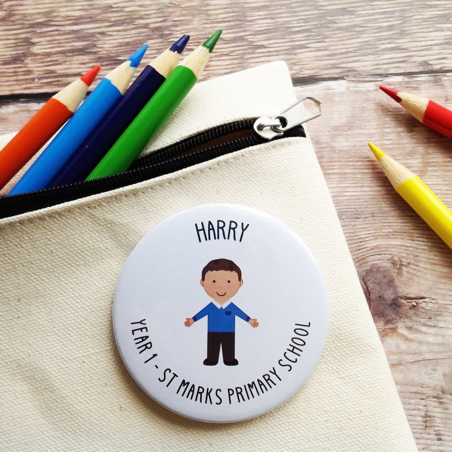 School Badge or Keyring