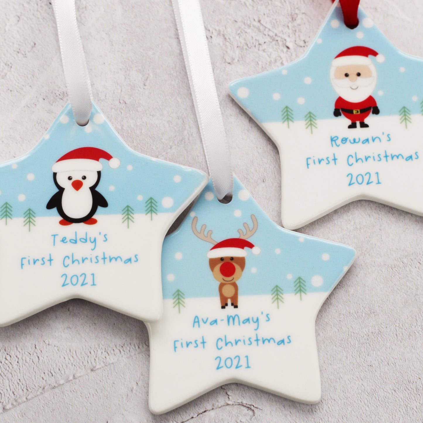 Baby's First Christmas Star Decoration
