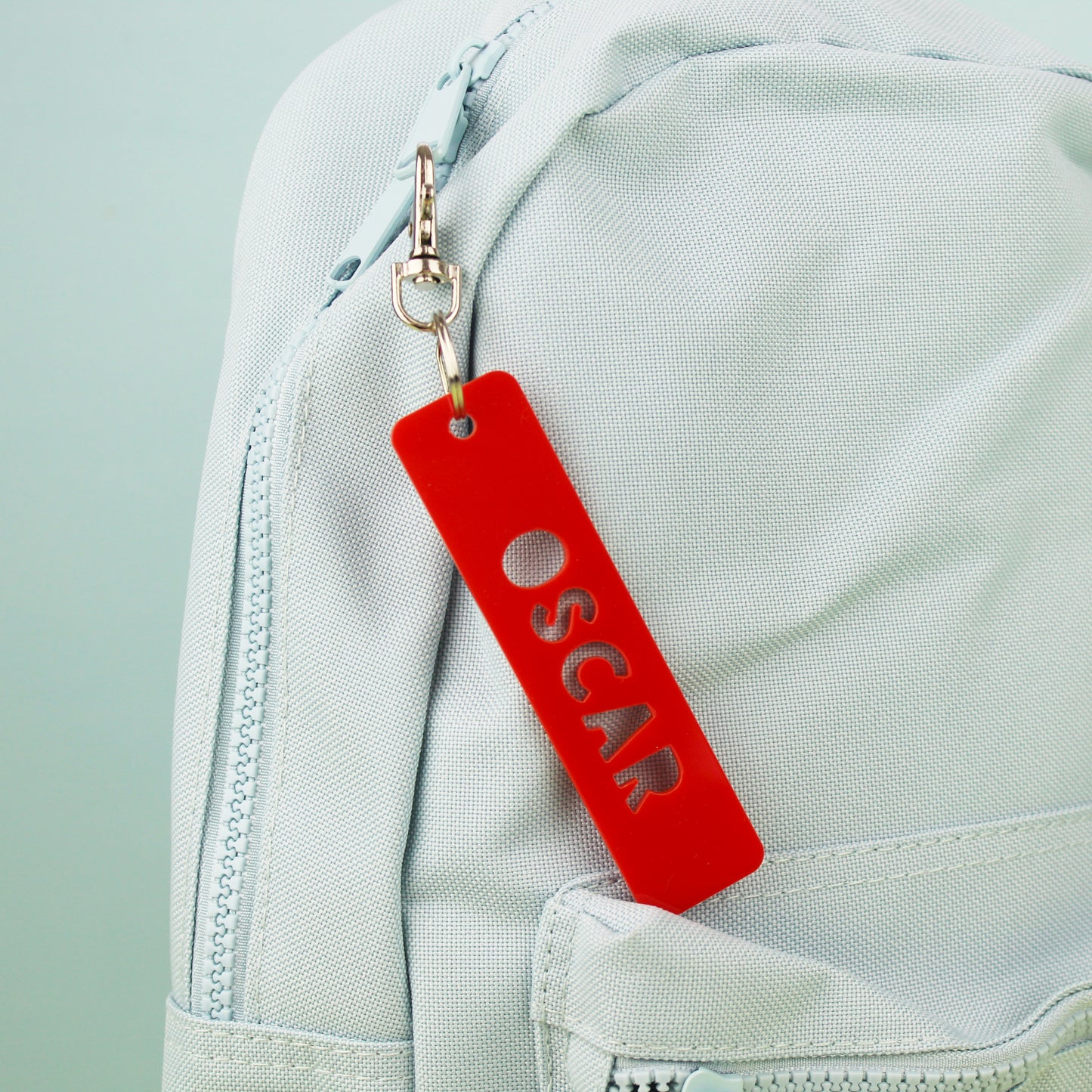 Bright Acrylic Personalised Name Keyring