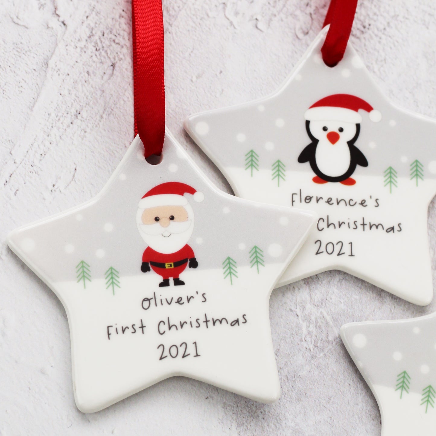 Baby's First Christmas Star Decoration