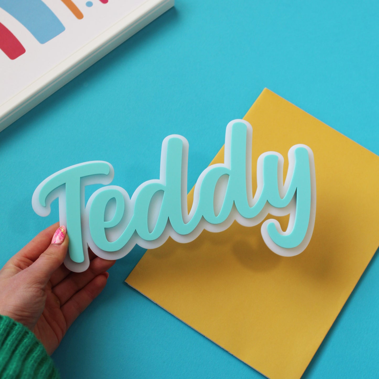 Personalised Layered Acrylic Name Sign