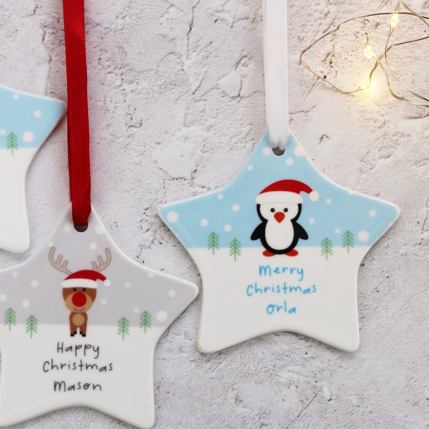 Merry Christmas Star Decoration