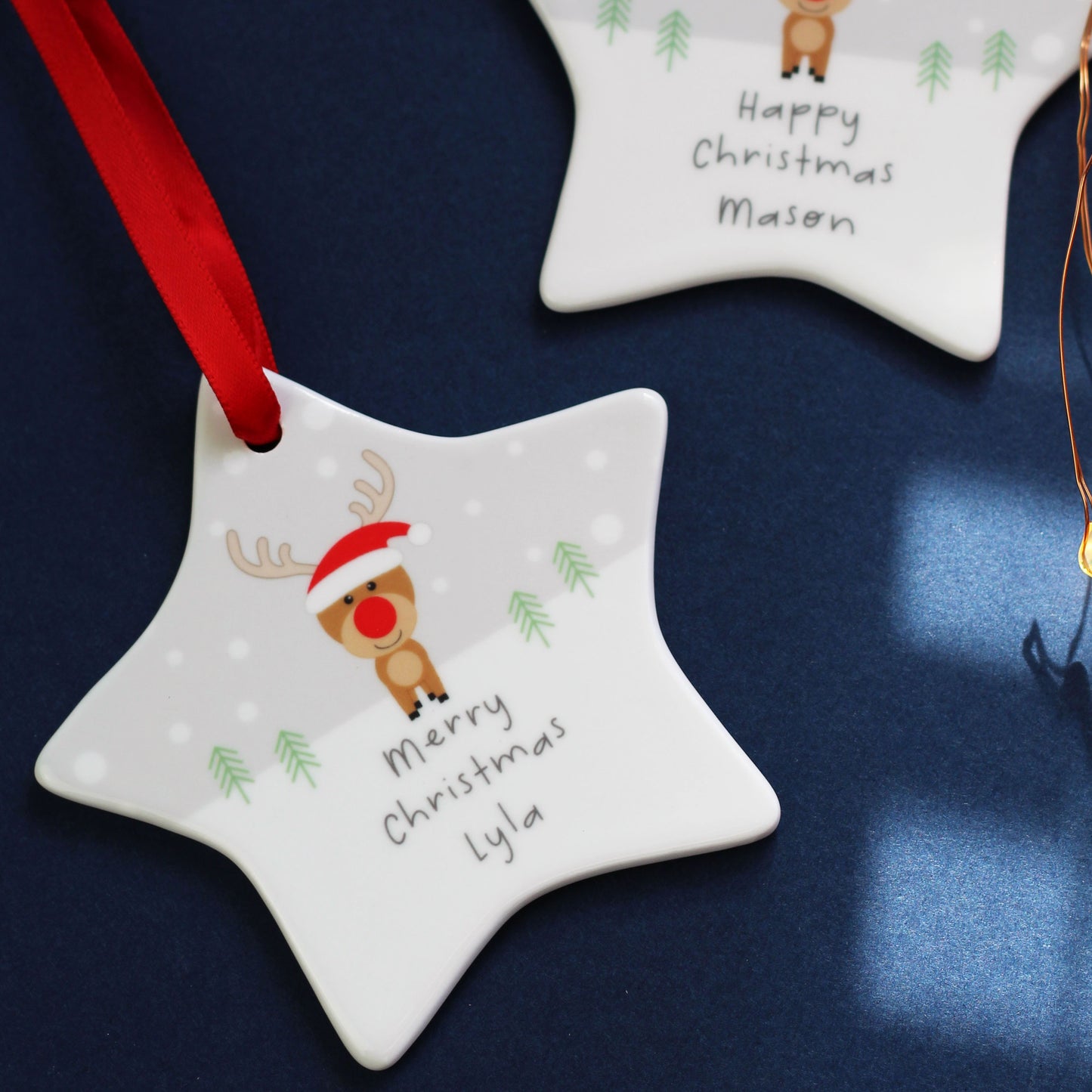 Merry Christmas Star Decoration