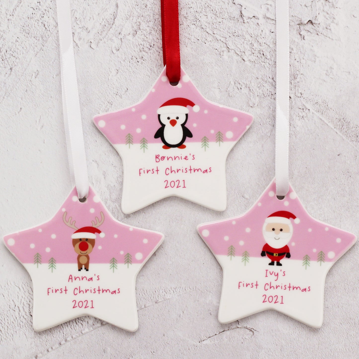 Baby's First Christmas Star Decoration