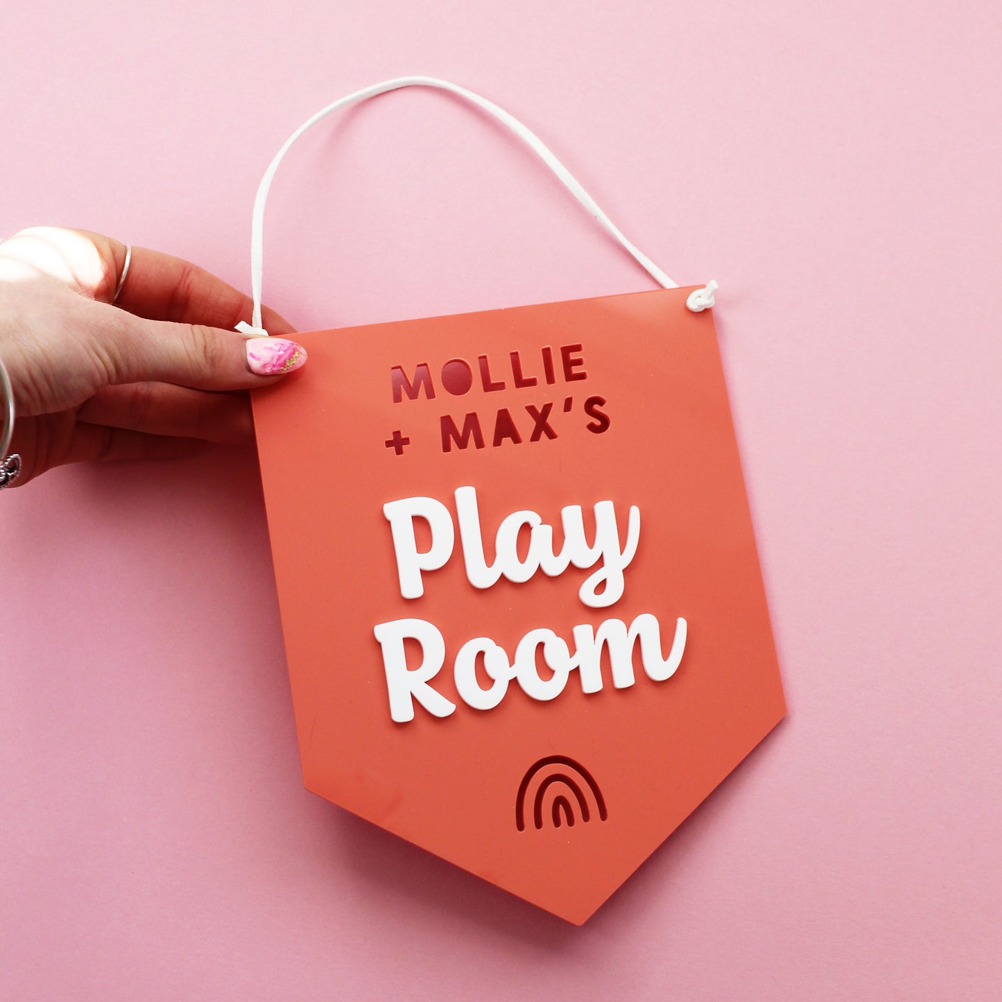 Personalised Play Room Flag