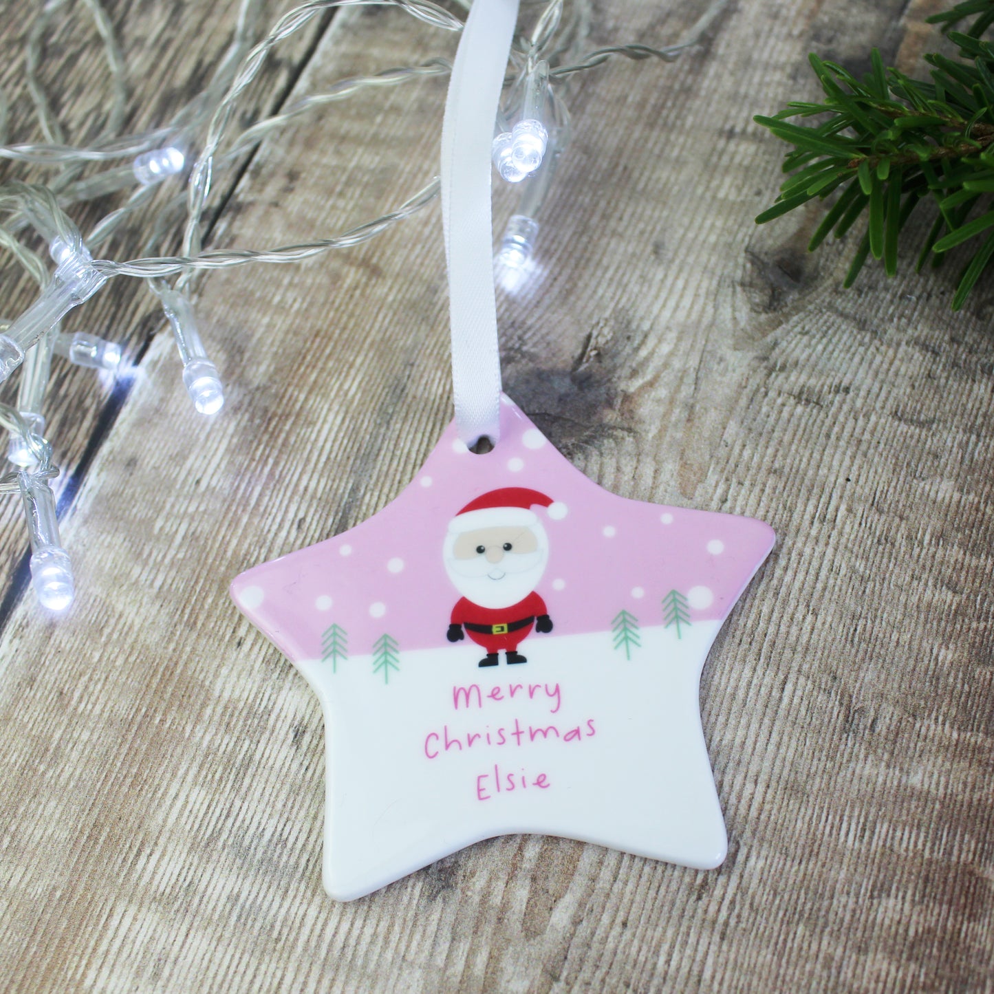 Merry Christmas Star Decoration