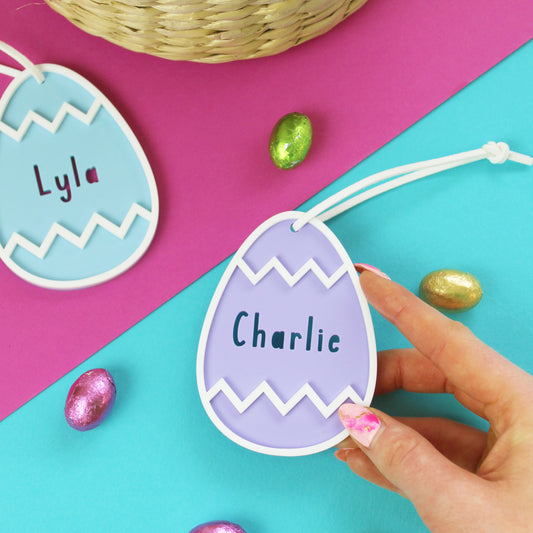 Personalised Acrylic Easter Egg Decoration
