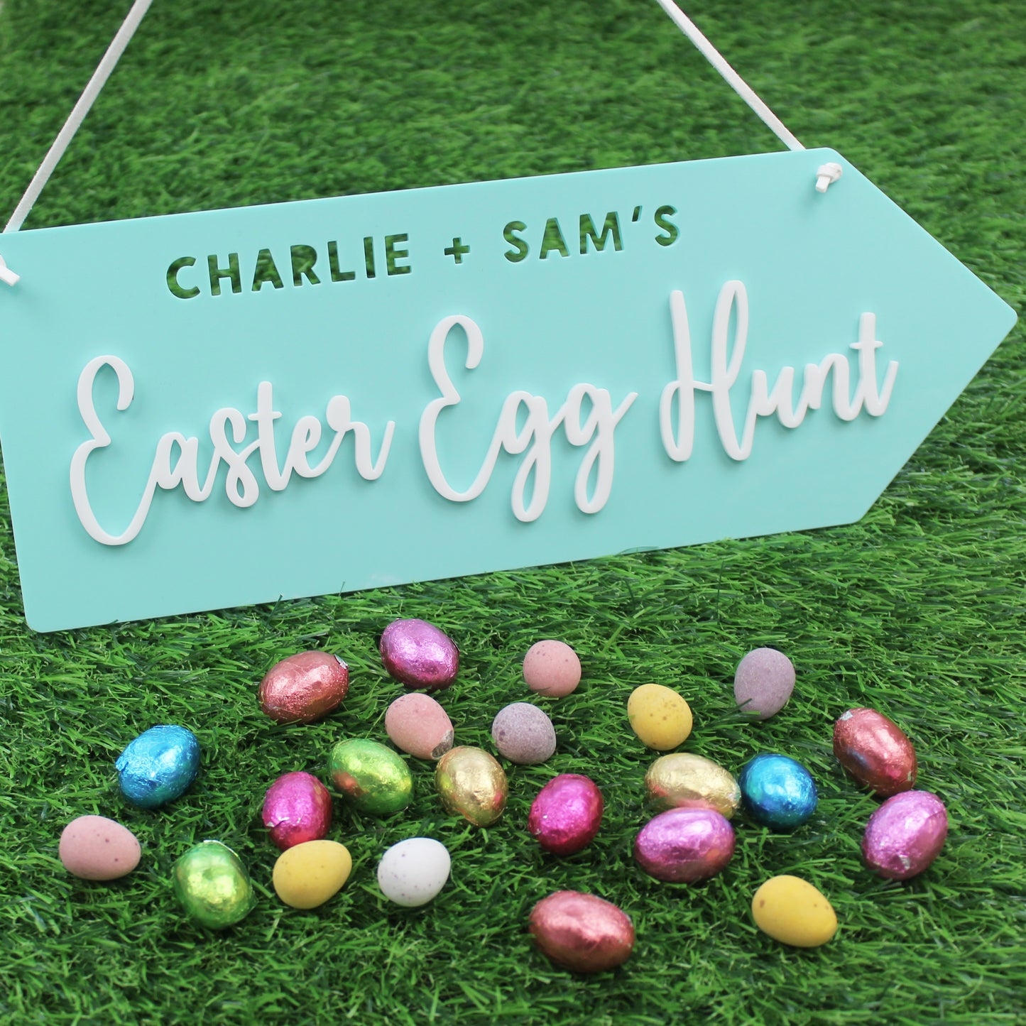 Easter Egg Hunt Personalised Sign
