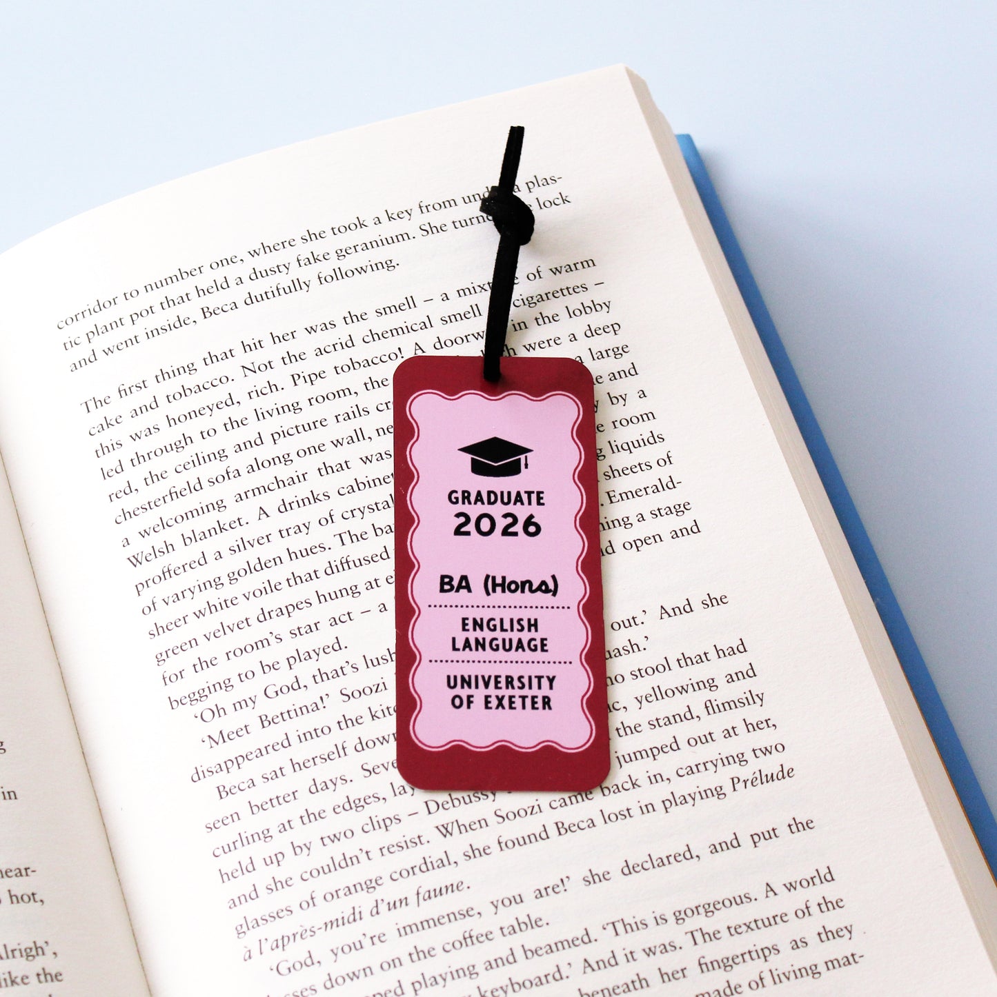 University Graduation Bookmark