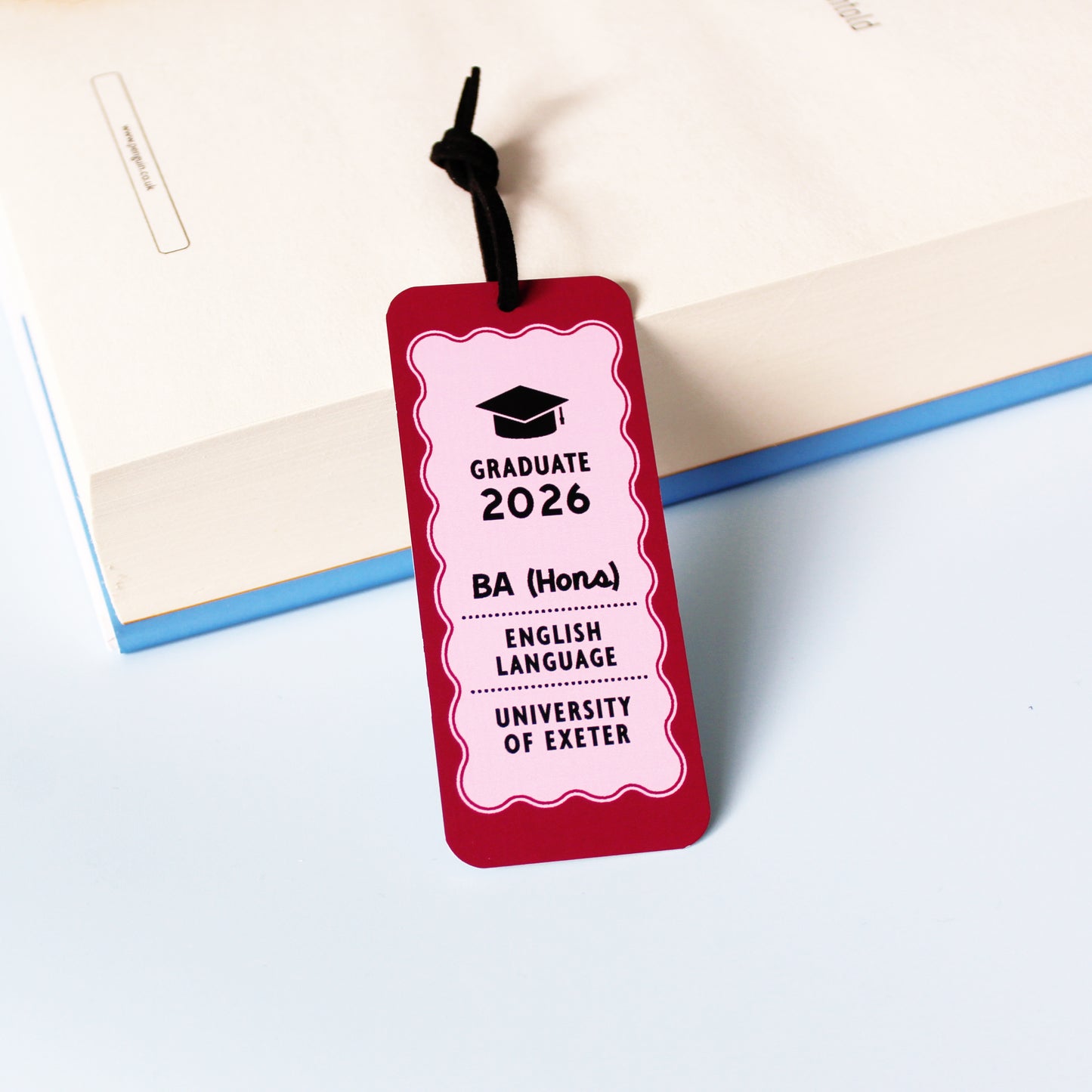 University Graduation Bookmark