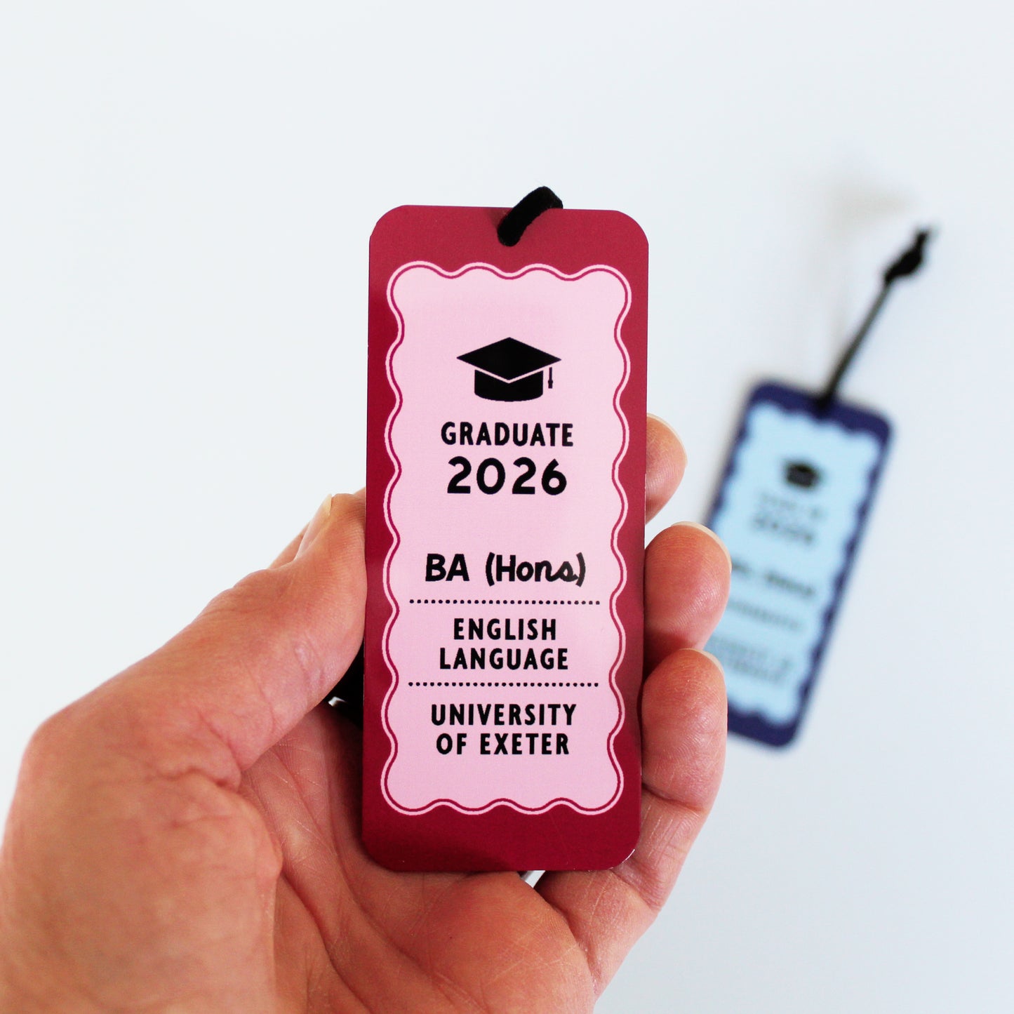 University Graduation Bookmark