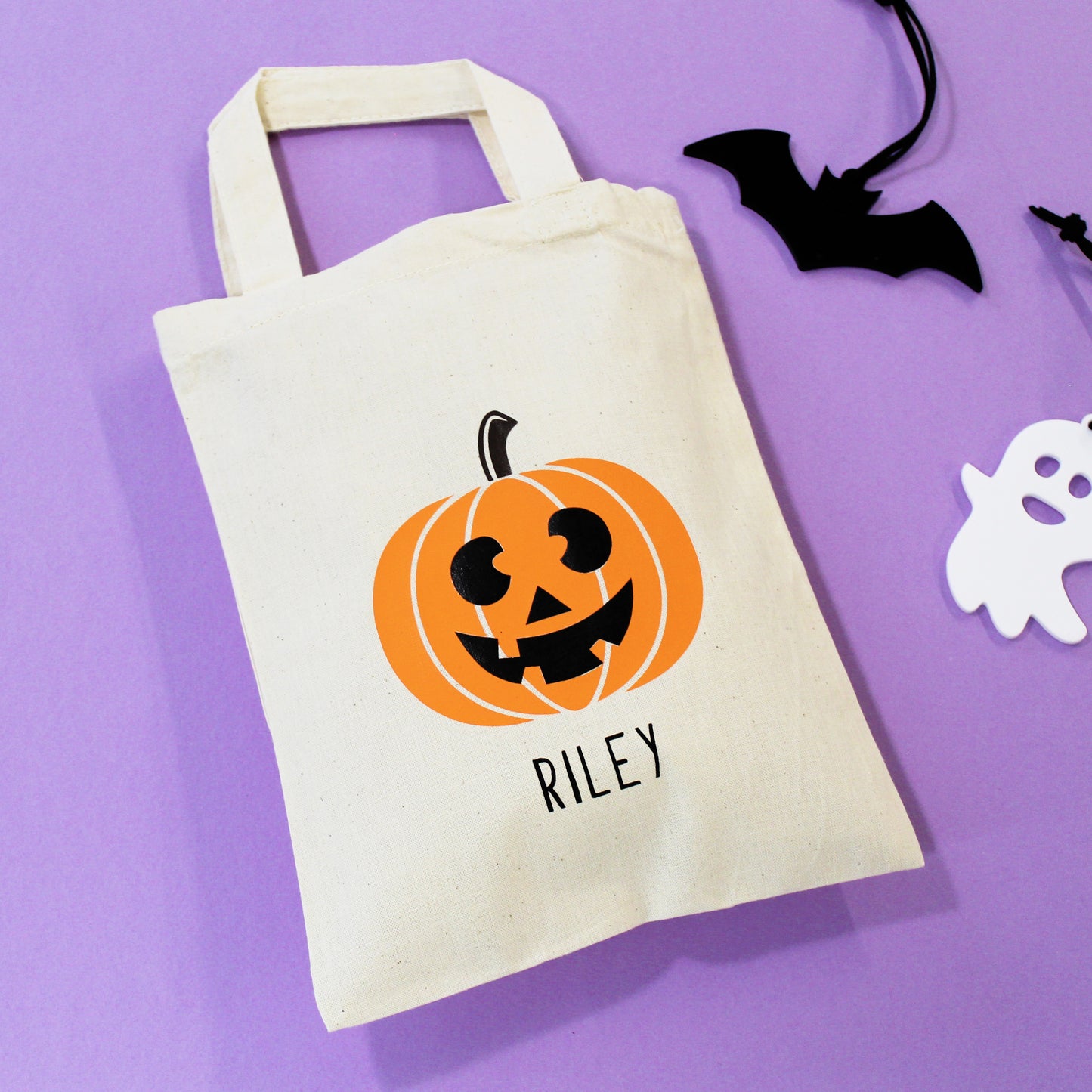 Personalised Halloween Trick Or Treat Bag