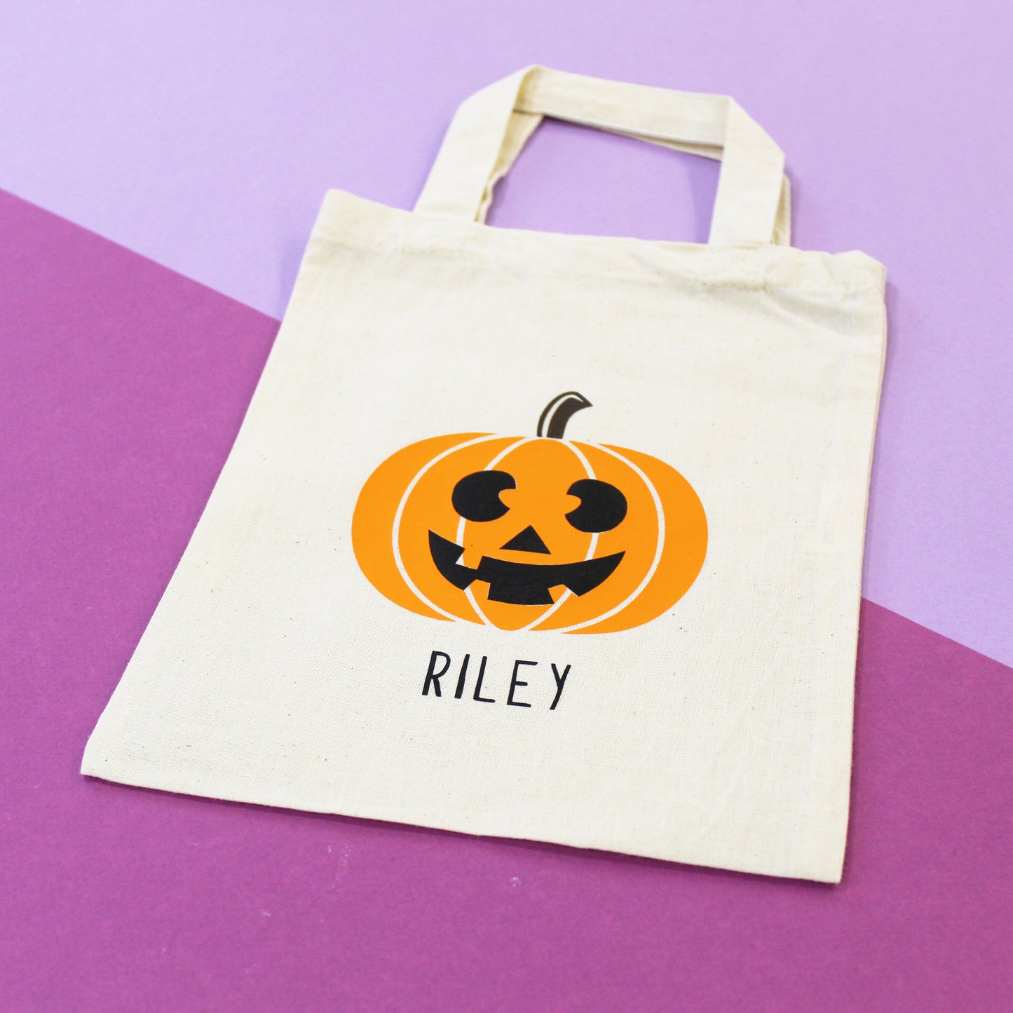 Personalised Halloween Trick Or Treat Bag
