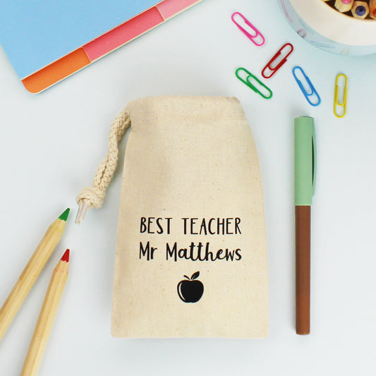 Personalised Teacher Gift Bags