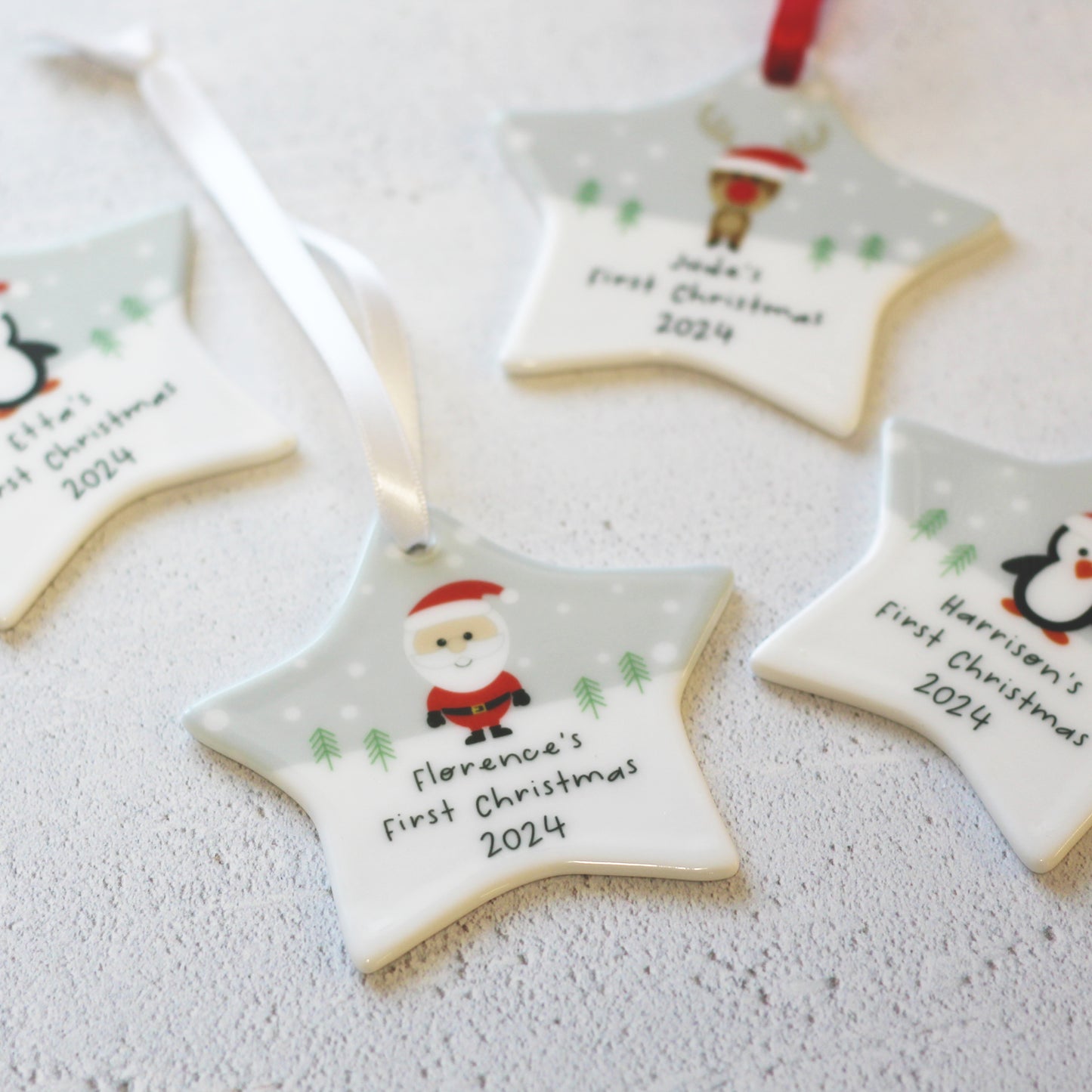 Baby's First Christmas Star Decoration